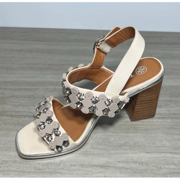 +Tory Burch Delaney Embellished
Double Strap Sandal Size 7 - Picture 7 of 11